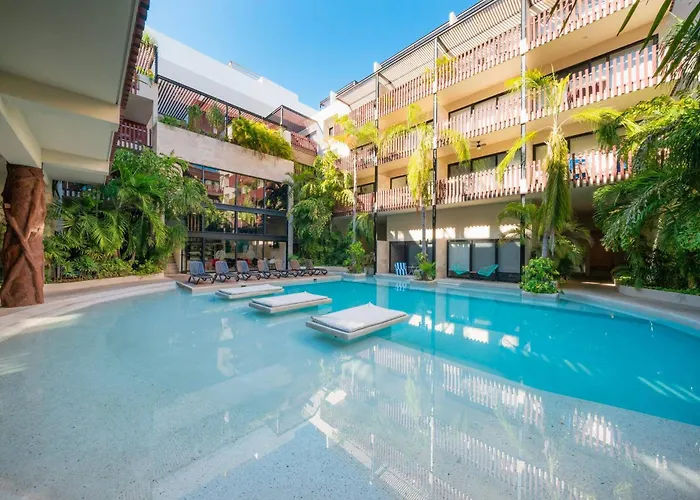 Apartment Palmares - 1 Bedroom Penthouse With Private Jacuzzi Playa del Carmen