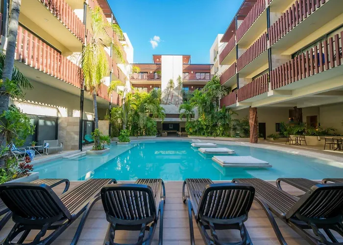 Palmares - 1 Bedroom Penthouse With Private Jacuzzi Apartment Playa del Carmen